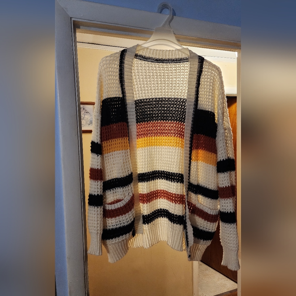 Open Front Cardigan